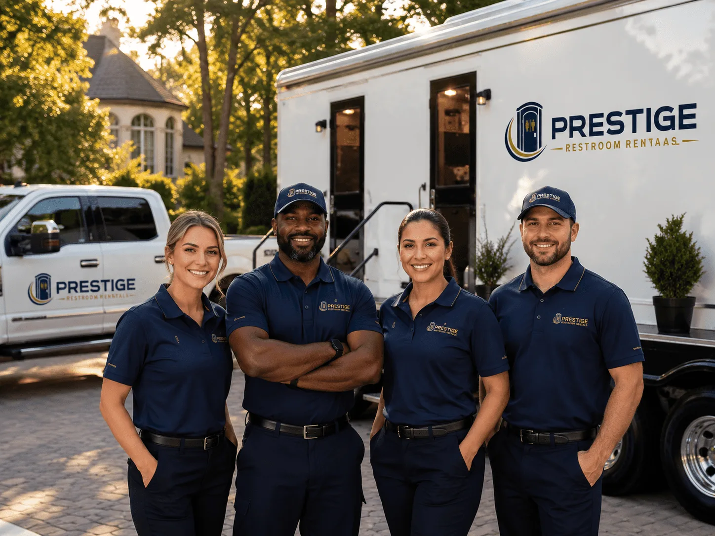 Trusted Luxury Portable Restrooms company in Mount Hope, WI